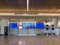 Security Checkpoint At Sky Harbor Airport In Phoenix Arizona