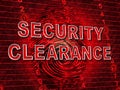 Security Clearance Cybersecurity Safety Pass 3d Illustration