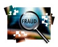 Security Concept Focus Fraud