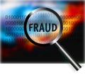 Security Concept Focus Fraud