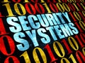 Security concept: Security Systems on Digital