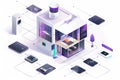 Security concepts in homes leverage advanced alarm communication systems, security dashboards, and voice-managed alarm implementat