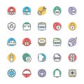 Security Cool Vector Icons 2 Royalty Free Stock Photo