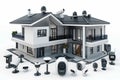 Security ecosystems facilitate real-time alerts for video surveillance, employing preventive camera security in buildings with net