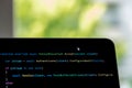 Security and Encryption related Source Code of an Open Source HTTP Webserver Royalty Free Stock Photo