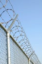 Security Fence Royalty Free Stock Photo