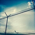 Security fence, Atlanta Hartsfield Airport