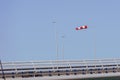 Security fence with wind banderole