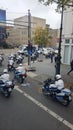 police bicycles cortege