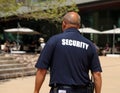 Security Guard On Duty Royalty Free Stock Photo