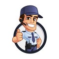 Security guard Royalty Free Stock Photo