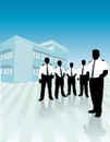 Security Guards team Royalty Free Stock Photo