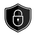 Security Icon, Protection Sign, Padlock Icon, Privacy, Safety Icon, Shield Protect Vector, Guard Design Elements, Lock Security