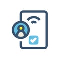 Authentication Token Security Icon Royalty Free Stock Photo