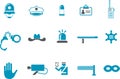 Security Icon Set Royalty Free Stock Photo