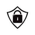 Security icon vector.
