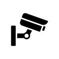 Security vector glyph color icon