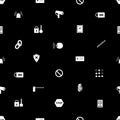 Security icons pattern eps10 Royalty Free Stock Photo
