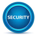 Security Eyeball Blue Round Button Royalty Free Stock Photo
