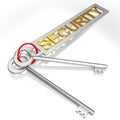 Security Keys Shows Secure Locked And Safe