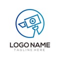 Security logo design and icon