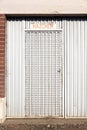 Security Mesh Door Royalty Free Stock Photo