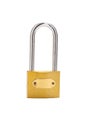 Security old metal padlock Royalty Free Stock Photo