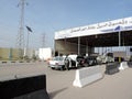 Security outside Al Najaf International Airport, Iraq