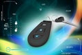 Security remote control for your car Royalty Free Stock Photo