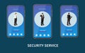 Security Service Mobile App Set