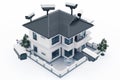 Security setups at home benefit from enhanced, fast, automated alarms integrating smart technology and cloud-based surveillance sy