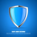 Security shield icon Royalty Free Stock Photo