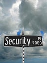 Security Sign Royalty Free Stock Photo