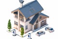 Security surveillance systems utilize loud alarms and secure monitoring with video camera technology for safety, ensuring movement