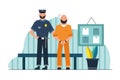 Security, work, danger, jail concept Royalty Free Stock Photo