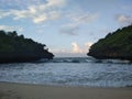 sedahan beach in indonesia i