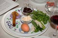 Seder plate vor passover