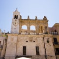 Sedile Palace in Mercantile Square of Bari Old Town, Italy Royalty Free Stock Photo