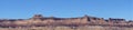 Panorama of american southwest desert landscape