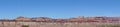 Panorama of american southwest desert landscape