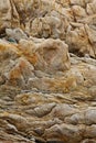 Sedimentary rock wall background Royalty Free Stock Photo