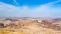 Sedimentary rocks around Wadi Araba area