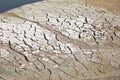 Sediments on soil in Yellowstone National Park