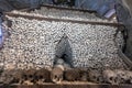 Sedlec ossuary interior Royalty Free Stock Photo