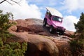 Sedona, Arizona: Customized vehicles of Pink Jeep Tours