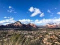 Sedona Arizona Desert Landscape Panorama Royalty Free Stock Photo