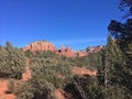 Sedona Arizona Mountains Scenic Views Royalty Free Stock Photo