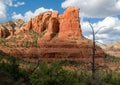 Sedona, Arizona unusual desert landscape Royalty Free Stock Photo