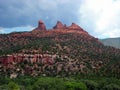 Sedona, the so-called Cathedral Rock, Arizona Royalty Free Stock Photo