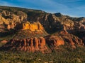 Sedona hills at Sunset